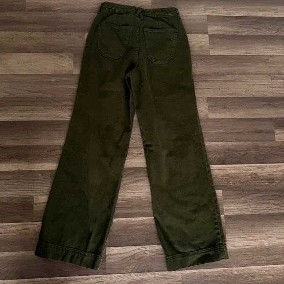 Universal Thread Olive Green Women Jeans - Picture 15 of 15